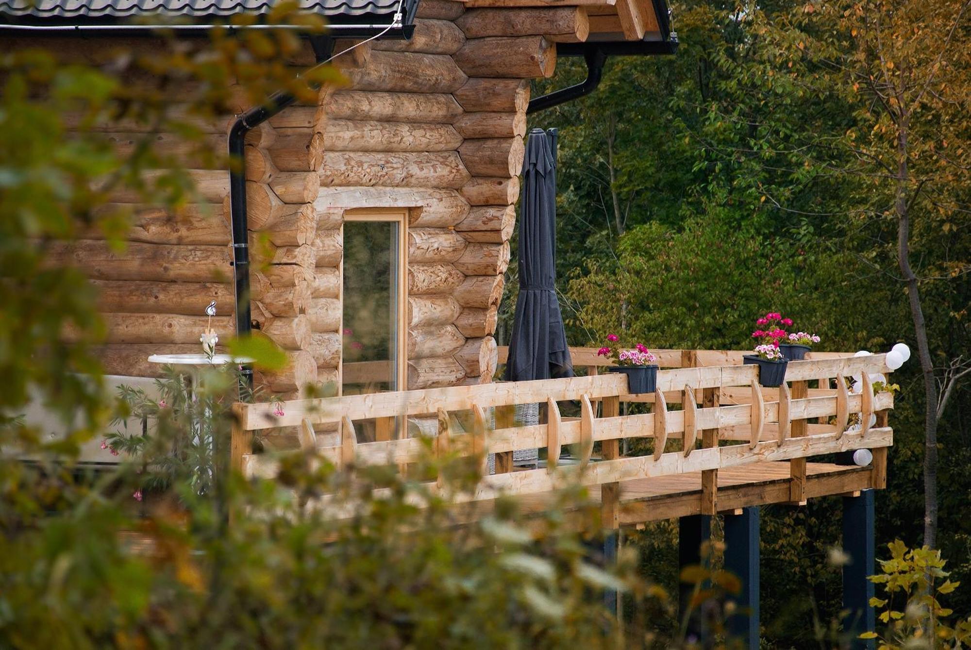 Woods Lodge Plitvice Lakes Drežnik Grad Exteriör bild